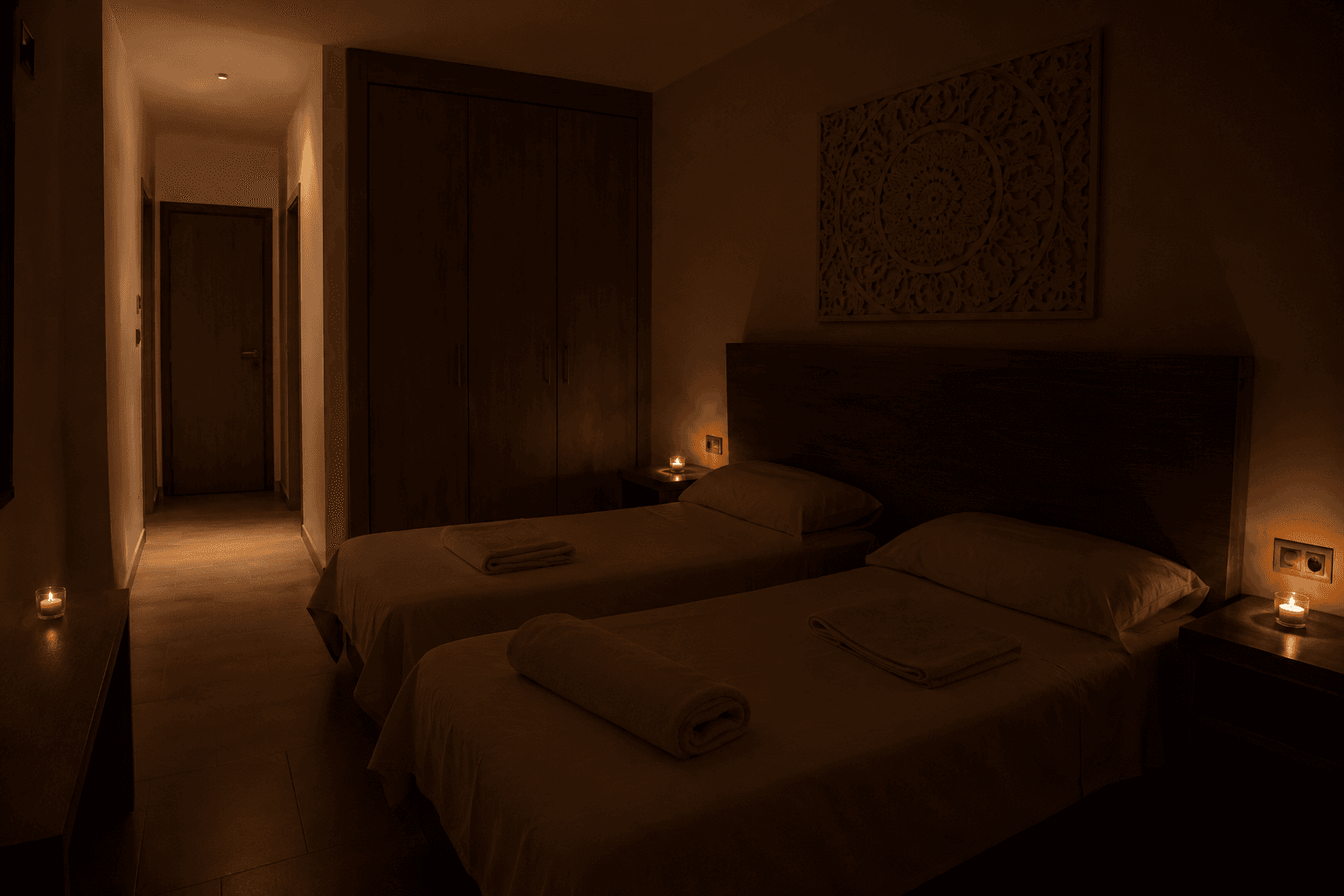 The sacred space.